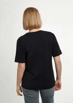 D.Franklin Essential Tee Black|Damen T-Shirts|T-Shirts