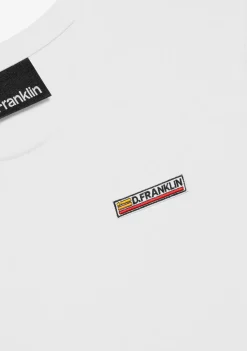 D.Franklin Essential Tee White|Damen T-Shirts|T-Shirts