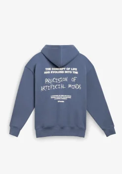 D.Franklin Eternity Oversize Hoodie Blue|Damen Sweatshirts|Sweatshirts