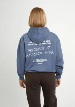 D.Franklin Eternity Oversize Hoodie Blue|Damen Sweatshirts|Sweatshirts