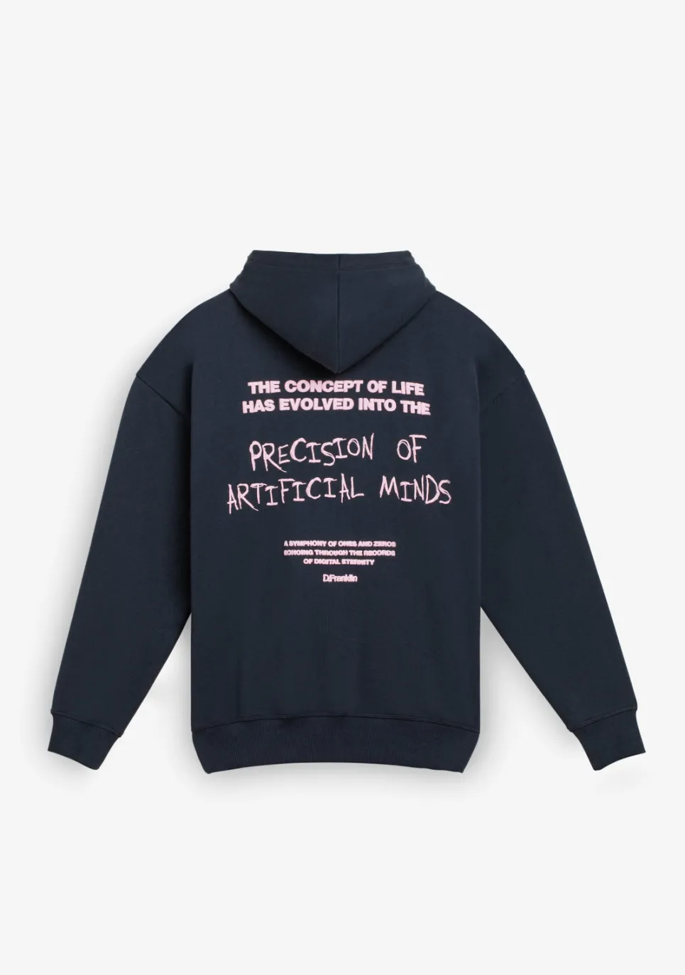 D.Franklin Eternity Oversize Hoodie Grey|Damen Sweatshirts|Sweatshirts
