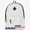 D.Franklin Flag Backback White|Damen Rucksäcke|Backpack
