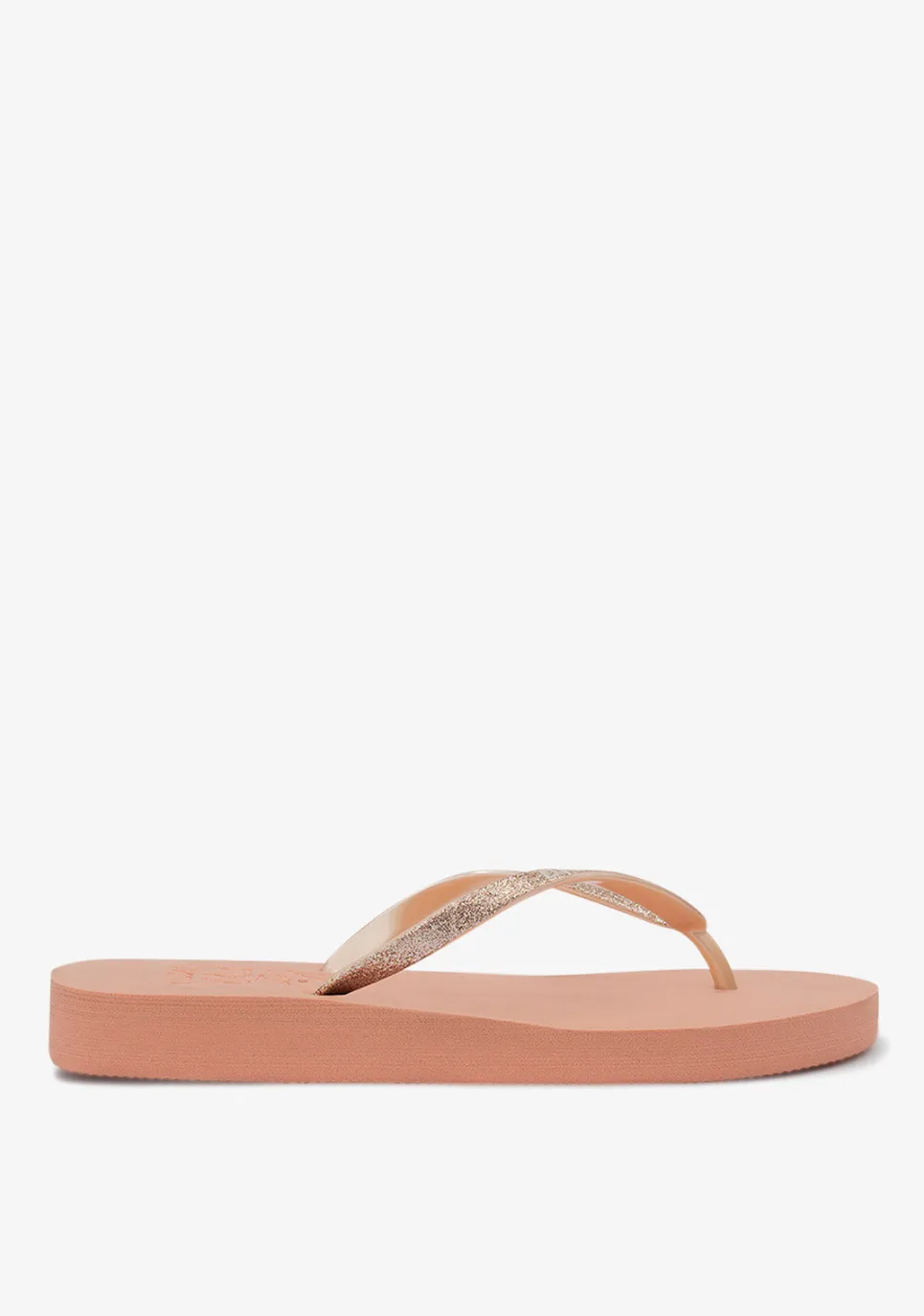 D.Franklin Flip Flop Glitter Magnesium|Damen Sandalen