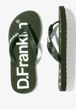 D.Franklin Flip Flop Khaki|Herren Sandalen