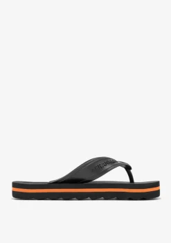 D.Franklin Flop Summer Club Black|Damen Sandalen