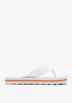 D.Franklin Flop Summer Club White|Damen Sandalen