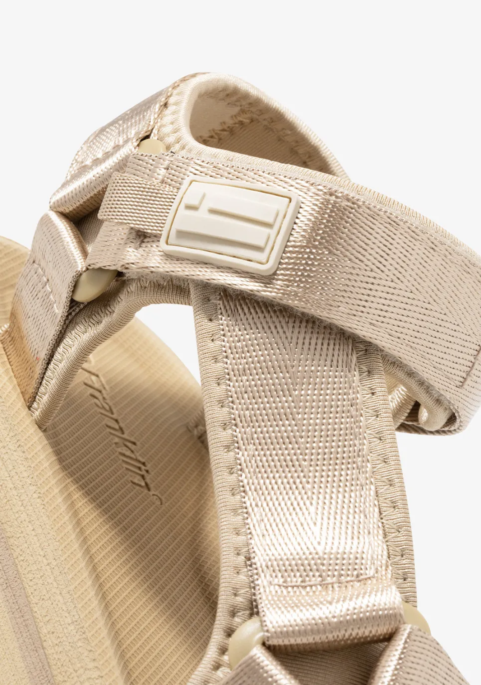 D.Franklin Forest High Strips Gold|Damen Sandalen