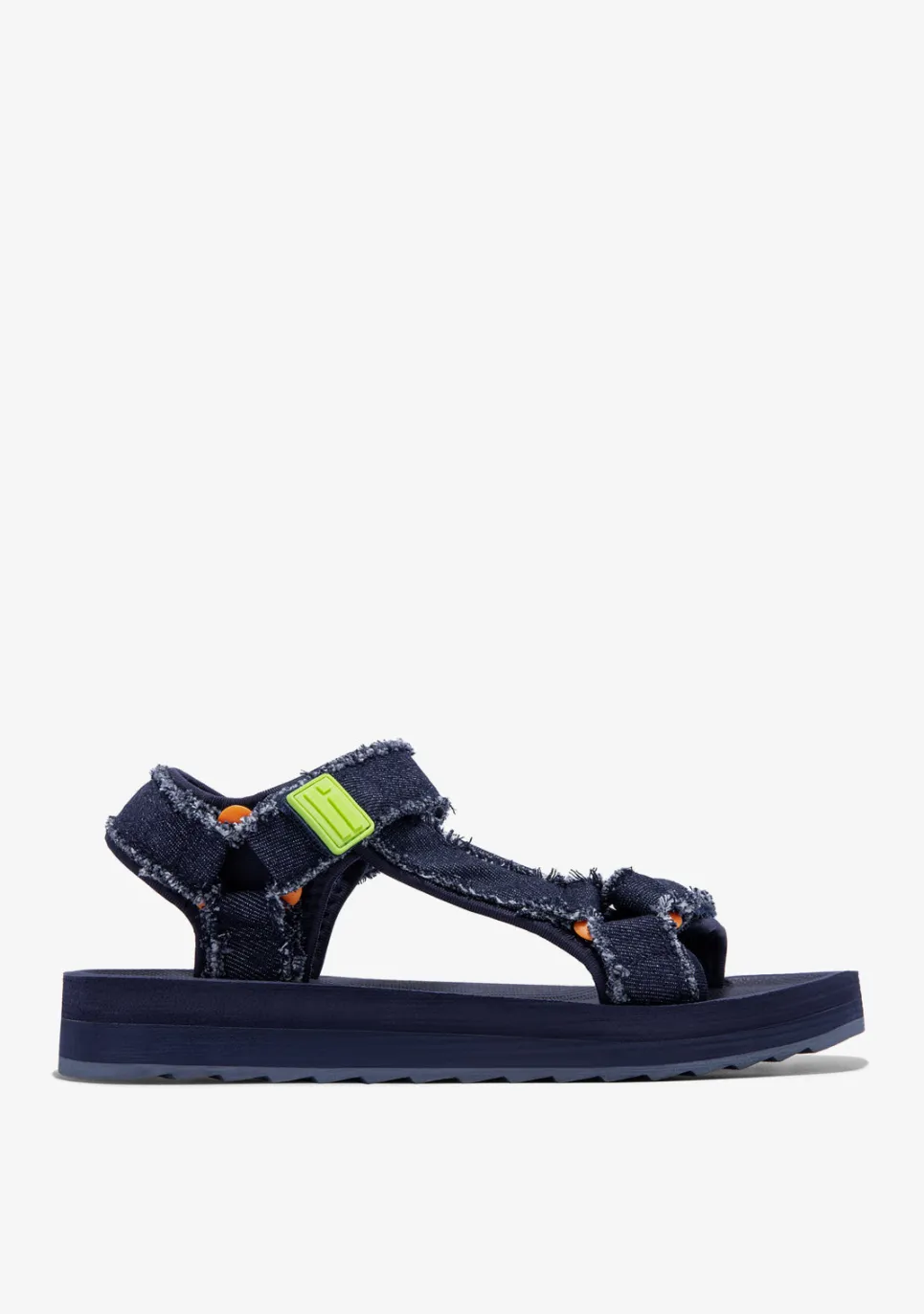 D.Franklin Forest Neo Denim / Lime|Damen Sandalen