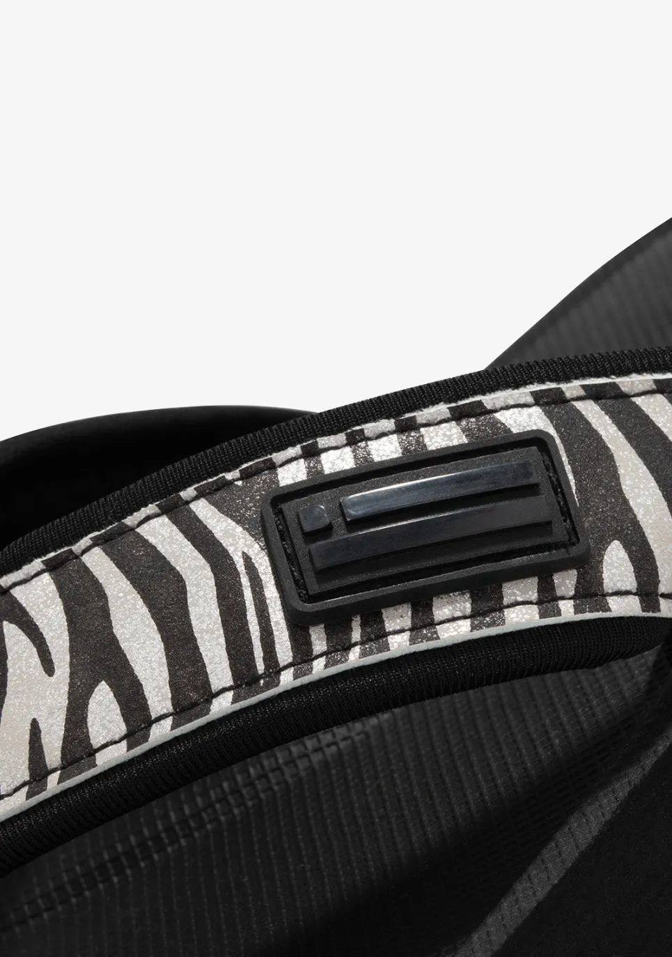 D.Franklin Forest Neo Slides Animal Print Black|Damen Sandalen