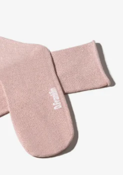 D.Franklin Glitter Socks Peach|Damen Socken