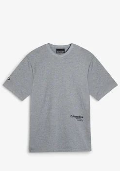 D.Franklin Good Life T-Shirt Grey Melange|Damen T-Shirts|T-Shirts