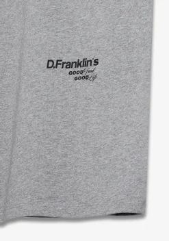 D.Franklin Good Life T-Shirt Grey Melange|Damen T-Shirts|T-Shirts
