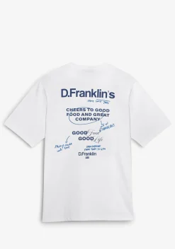 D.Franklin Good Life T-Shirt White|Damen T-Shirts|T-Shirts