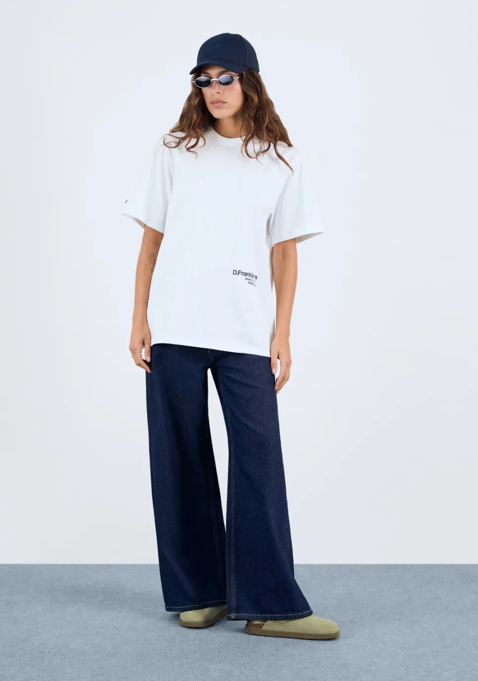 D.Franklin Good Life T-Shirt White|Damen T-Shirts|T-Shirts
