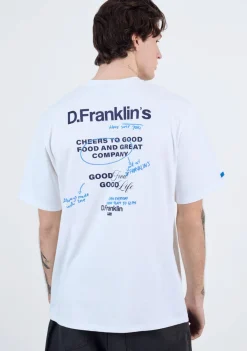 D.Franklin Good Life T-Shirt White|Damen T-Shirts|T-Shirts