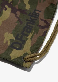 D.Franklin Gym Bag Camo Black|Damen Rucksäcke|Backpack