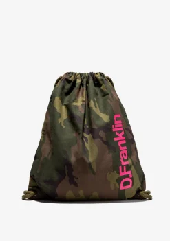D.Franklin Gym Bag Camo Fuxia|Damen Rucksäcke|Backpack