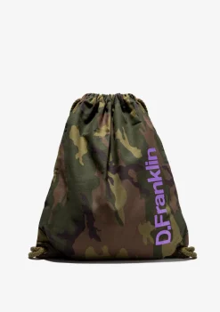 D.Franklin Gym Bag Camo Violet|Damen Rucksäcke|Backpack