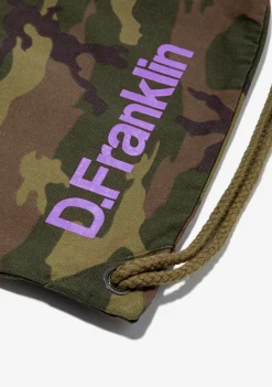 D.Franklin Gym Bag Camo Violet|Damen Rucksäcke|Backpack