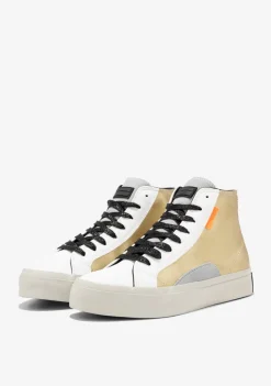 D.Franklin Half Moon High Gold|Damen Sneakers