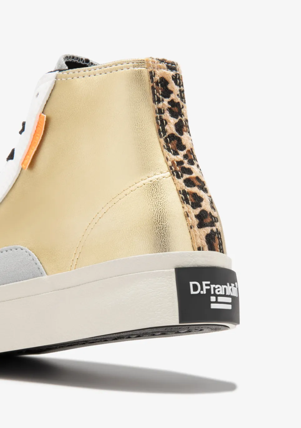 D.Franklin Half Moon High Gold|Damen Sneakers