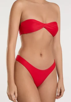 D.Franklin Harper Top + Ava Bottom Chili Red Bikini|Damen Bikinis Und Einteiler