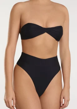 D.Franklin Harper Top + Kalea Bottom Black Bikini|Damen Bikinis Und Einteiler