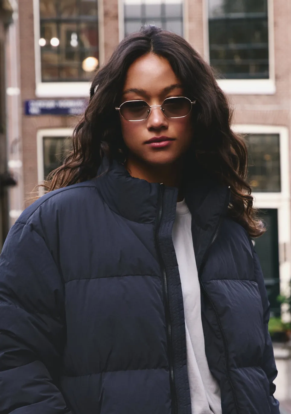 D.Franklin Hex Legacy Gold / Photochromic Brown|Damen Eckige Sonnenbrillen|Eckige Sonnenbrillen