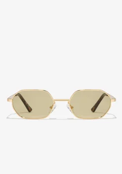 D.Franklin Hex Legacy Gold / Photochromic Brown|Damen Eckige Sonnenbrillen|Eckige Sonnenbrillen