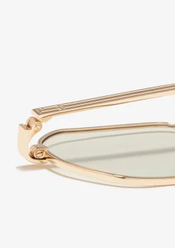 D.Franklin Hex Legacy Gold / Photochromic Brown|Damen Eckige Sonnenbrillen|Eckige Sonnenbrillen