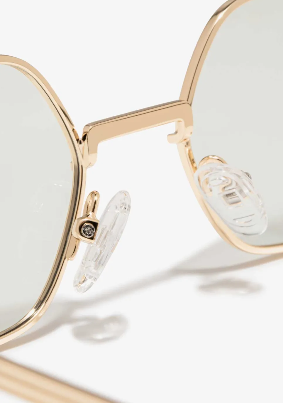D.Franklin Hex Legacy Gold / Photochromic Brown|Damen Eckige Sonnenbrillen|Eckige Sonnenbrillen