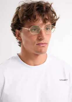 D.Franklin Hex Legacy Gold / Photochromic Brown|Damen Eckige Sonnenbrillen|Eckige Sonnenbrillen