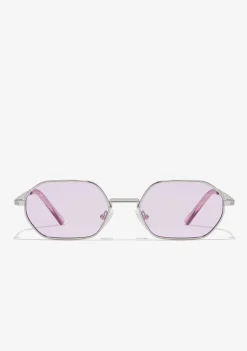 D.Franklin Hex Legacy Silver / Lavender|Damen Eckige Sonnenbrillen|Eckige Sonnenbrillen