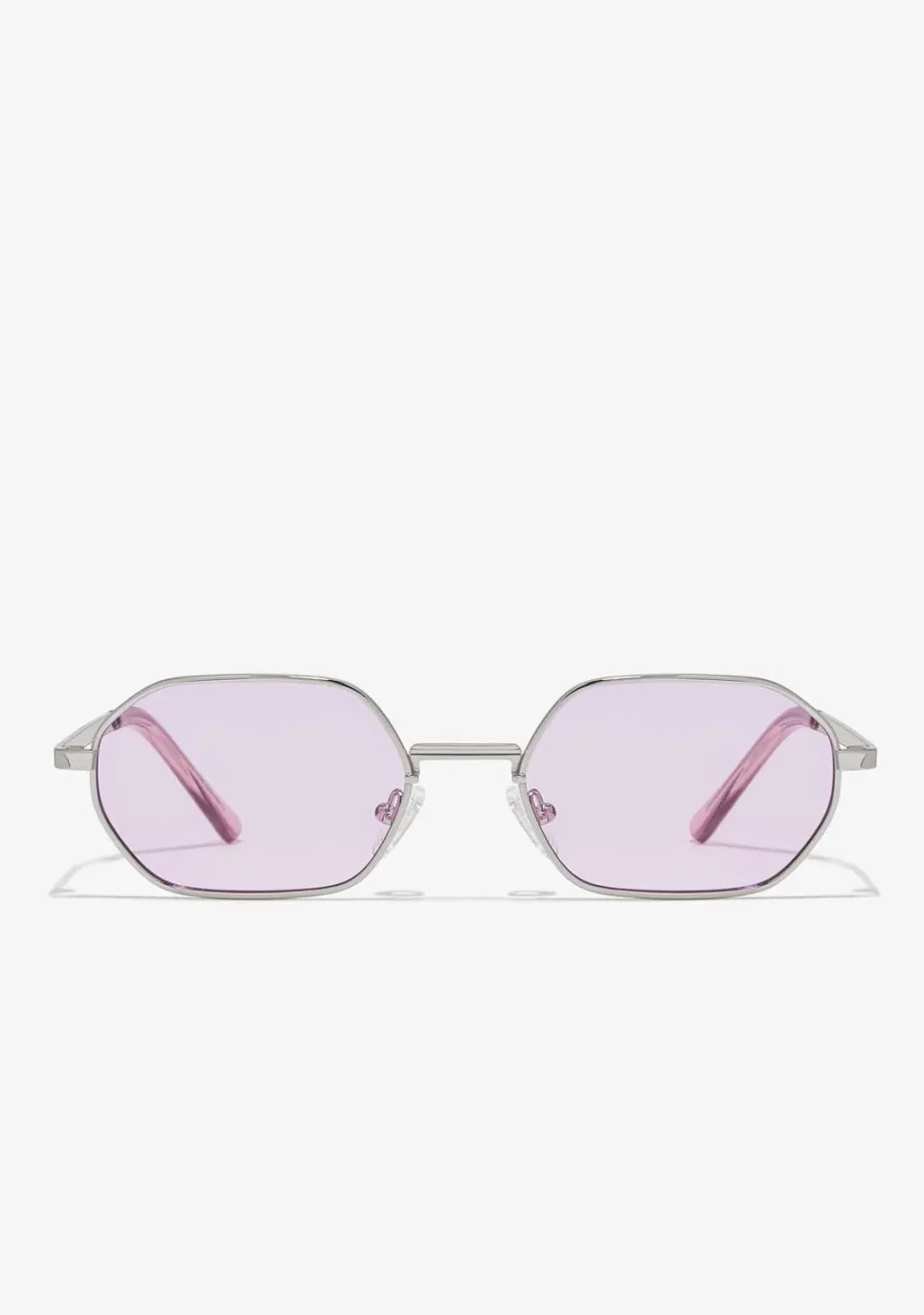 D.Franklin Hex Legacy Silver / Lavender|Damen Eckige Sonnenbrillen|Eckige Sonnenbrillen