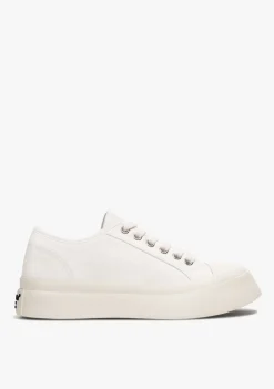 D.Franklin Holf White|Damen Plattform-Sneakers|Sneakers