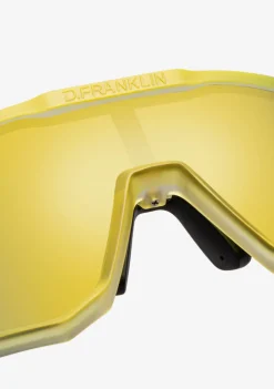 D.Franklin Hurricane Grad Yellow / Gold|Damen Sport-Sonnenbrillen|Sport-Sonnenbrillen