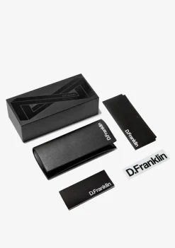 D.Franklin Infinity Black / Black|Damen Eckige Sonnenbrillen|Eckige Sonnenbrillen