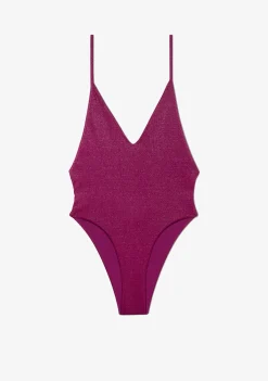 D.Franklin Ivy Onepiece Mulberry Glimmer|Damen Bikinis Und Einteiler