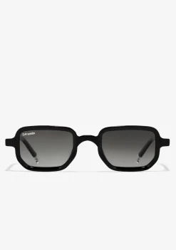 D.Franklin Jiggy Black / Black|Damen Eckige Sonnenbrillen|Polarisierte Sonnenbrillen