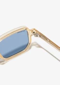 D.Franklin Jiggy Crystal Amber / Blue|Damen Polarisierte Sonnenbrillen|Polarisierte Sonnenbrillen