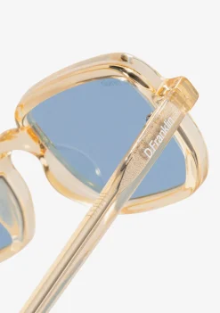D.Franklin Jiggy Crystal Amber / Blue|Damen Polarisierte Sonnenbrillen|Polarisierte Sonnenbrillen