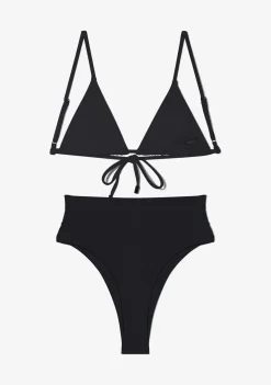 D.Franklin Kai Top + Kalea Bottom Black Bikini|Damen Bikinis Und Einteiler