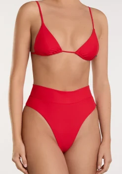 D.Franklin Kai Top + Kalea Bottom Chili Red Bikini|Damen Bikinis Und Einteiler