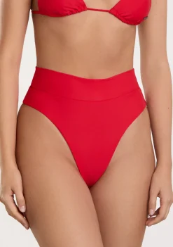 D.Franklin Kalea Bottom Chili Red|Damen Bikinis Und Einteiler