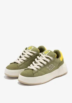 D.Franklin Key Classic Khaki|Damen Sneakers