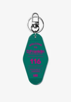D.Franklin Keychain Social Club Green|Damen Mehr Zubehör|Mehr Zubehör