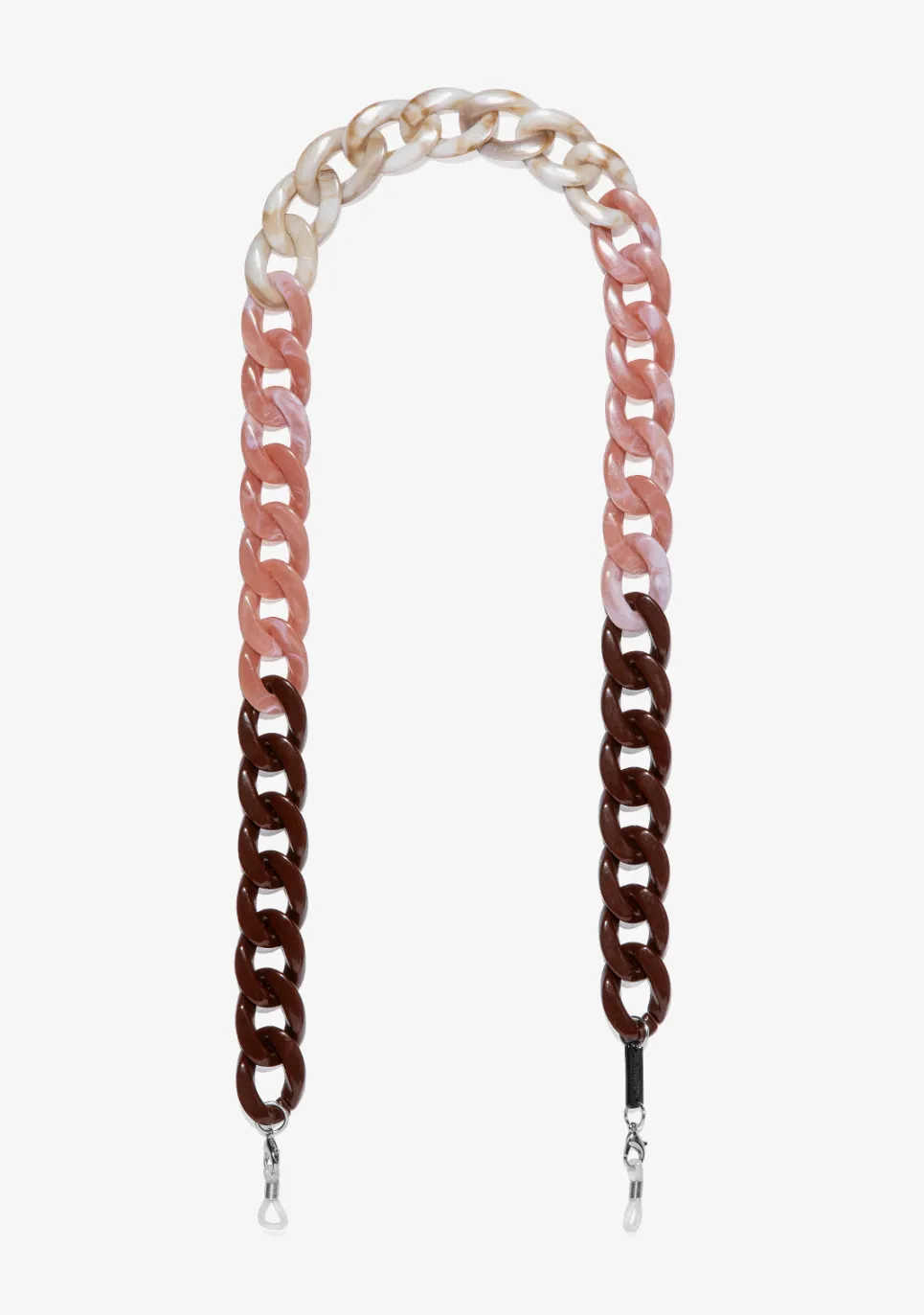 D.Franklin Link Chain Brown|Damen Brillen-Zubehör|Brillenketten