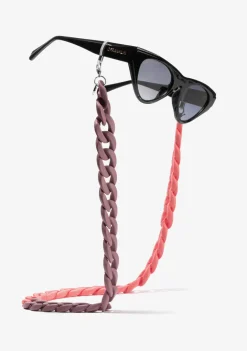 D.Franklin Link Chain Coral / Purple|Damen Brillen-Zubehör|Brillenketten