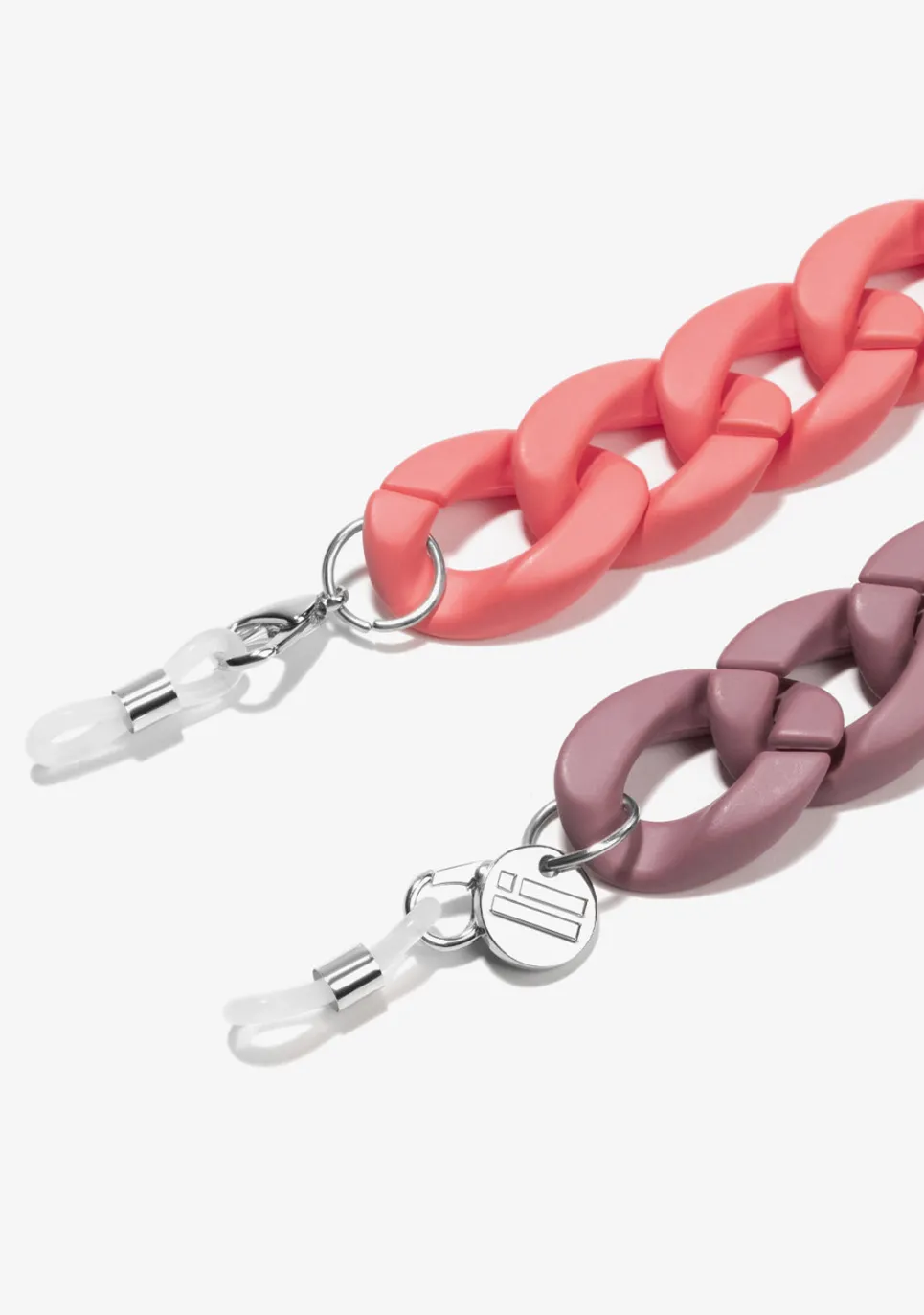 D.Franklin Link Chain Coral / Purple|Damen Brillen-Zubehör|Brillenketten
