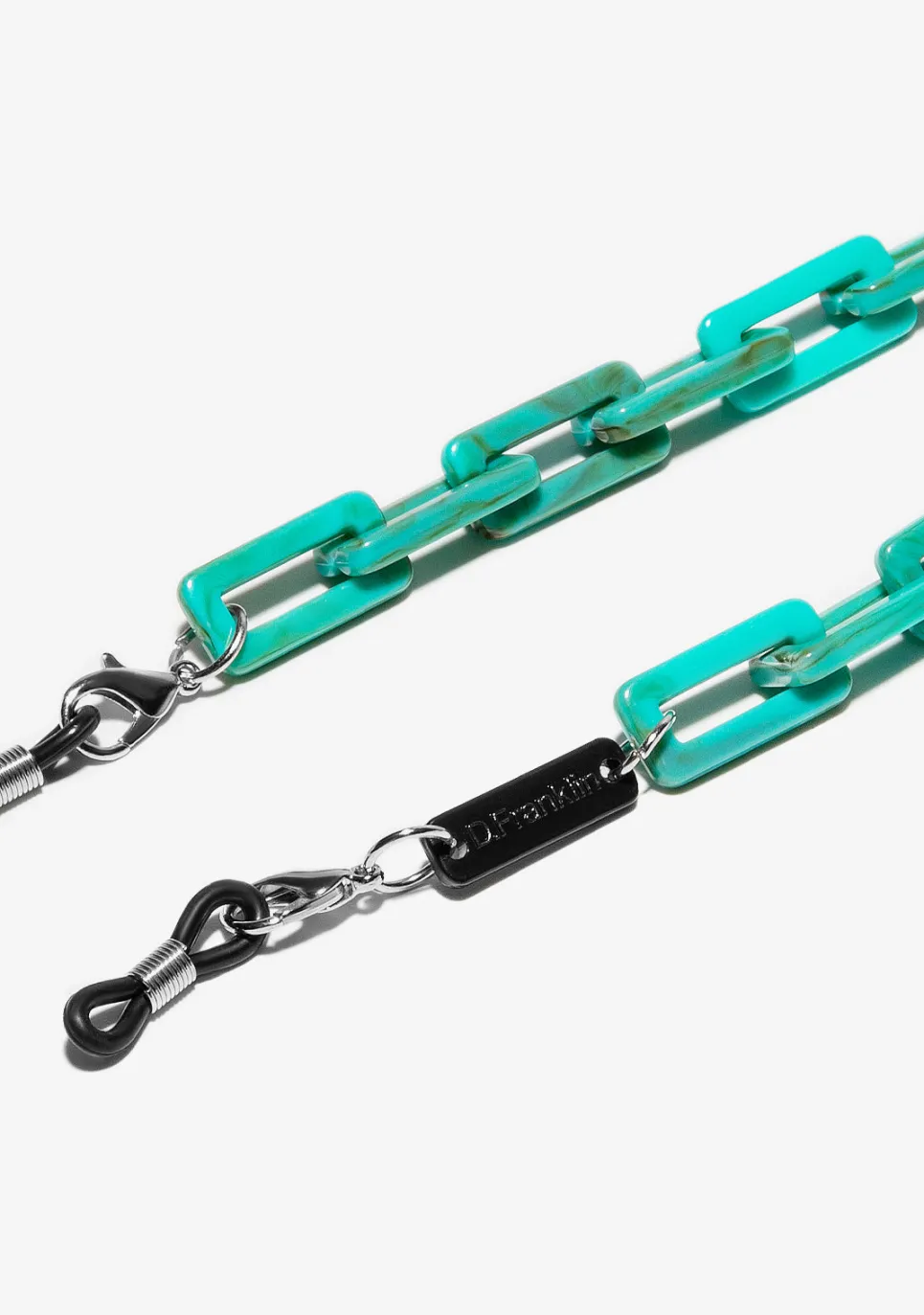 D.Franklin Link Chain Light Blue|Damen Brillen-Zubehör|Brillenketten